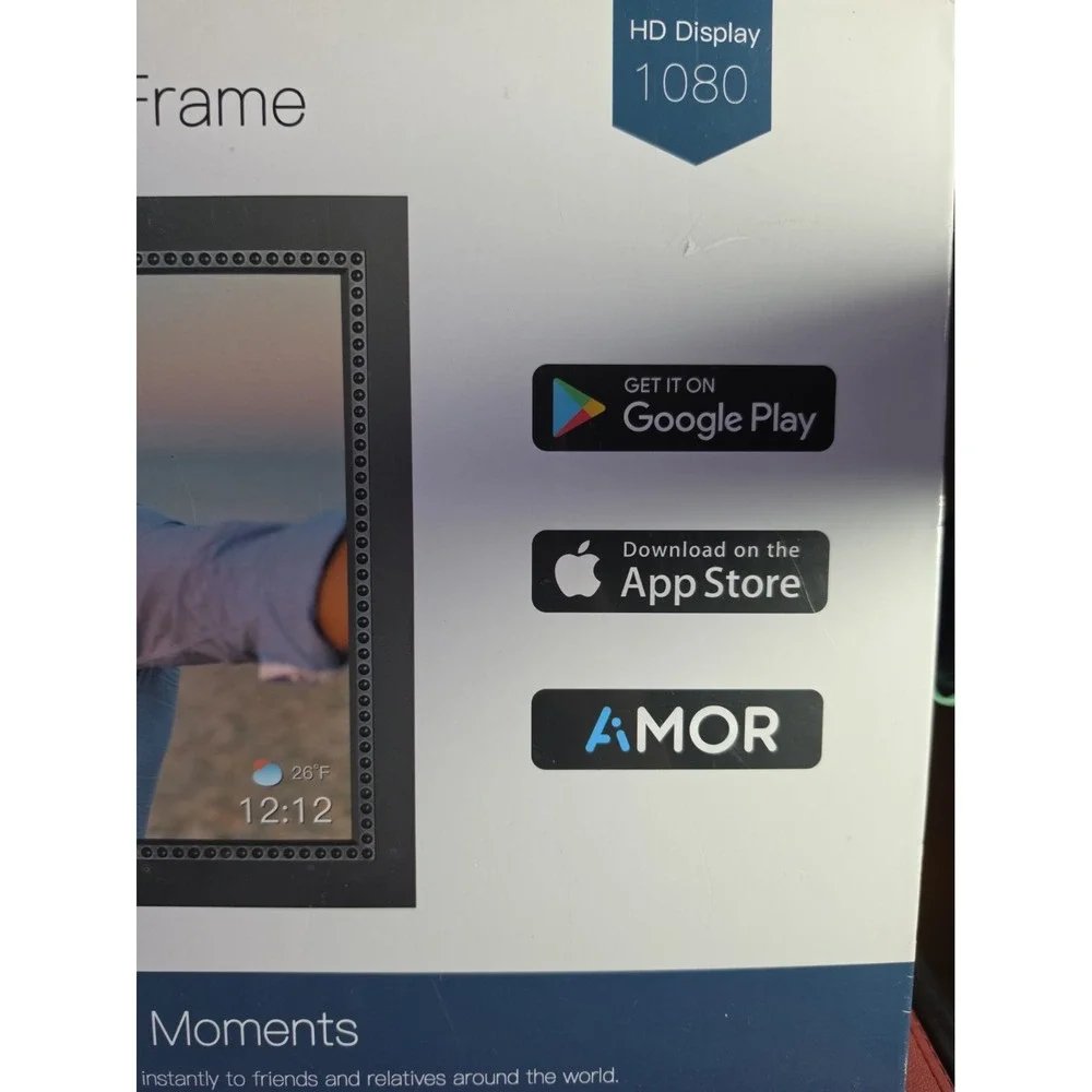 New Sealed Box 15.6-Inch Digital Smart Photo Frame w/WiFi HD Touch Screen 32GB
